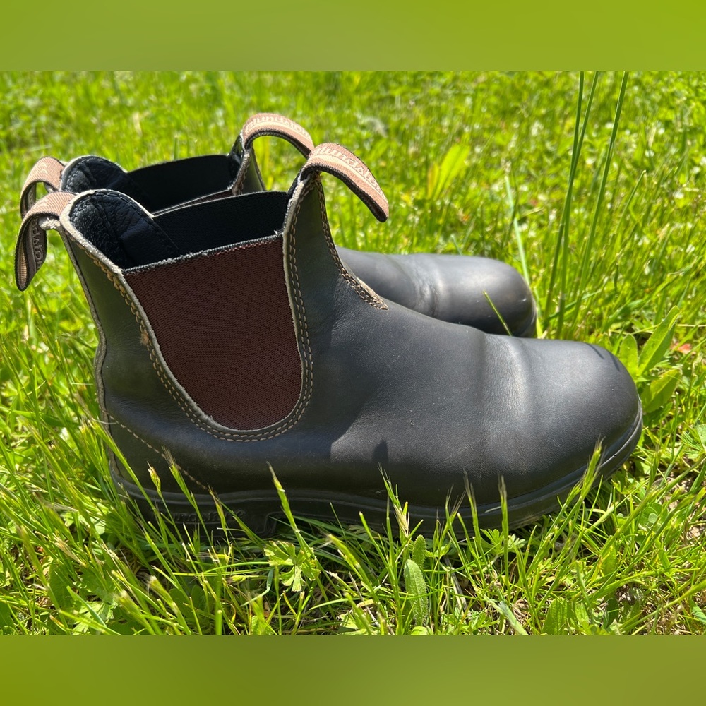 BLUNDSTONE 500 WOMENS ORIGINALS CHELSEA BOOTS - STOUT BROWN